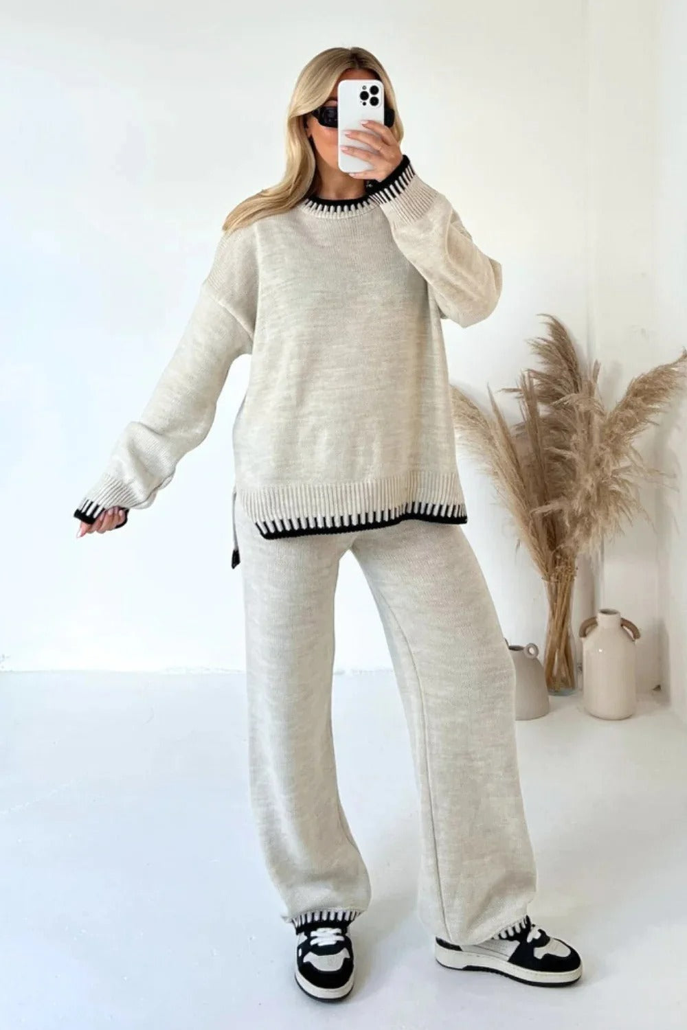 Cozy Knit Loungewear Set